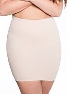 Shapewear underskirt, waist and belly control, anti-slip silicone band